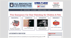 Desktop Screenshot of allbrooklynlocksmith.com